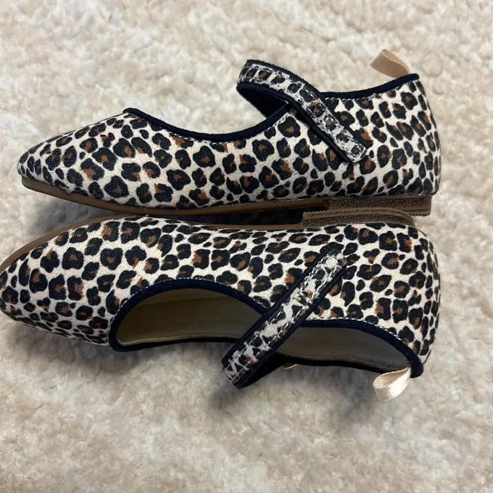 Baby Gap Baby Girls Beautiful Leopard Print Mary Janes!